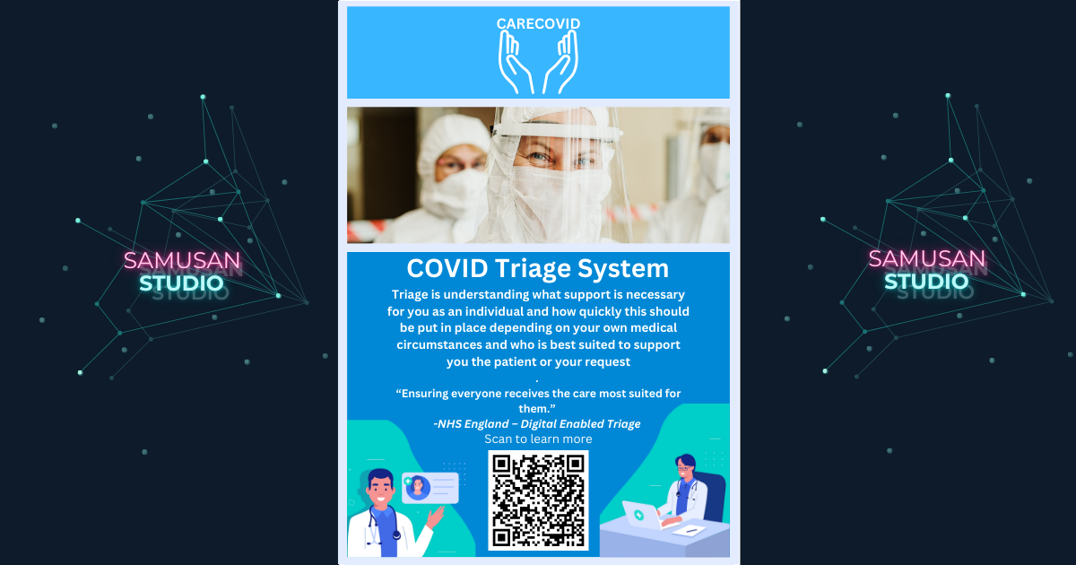CARECOVID Leaflet Design
